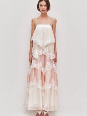 AJE Ophelia Lace Gown